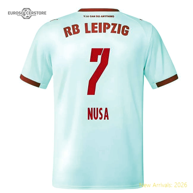 2025-2026 Red Bull Leipzig Home Shirt (Nusa 7)-The Soccer Shirt Hub