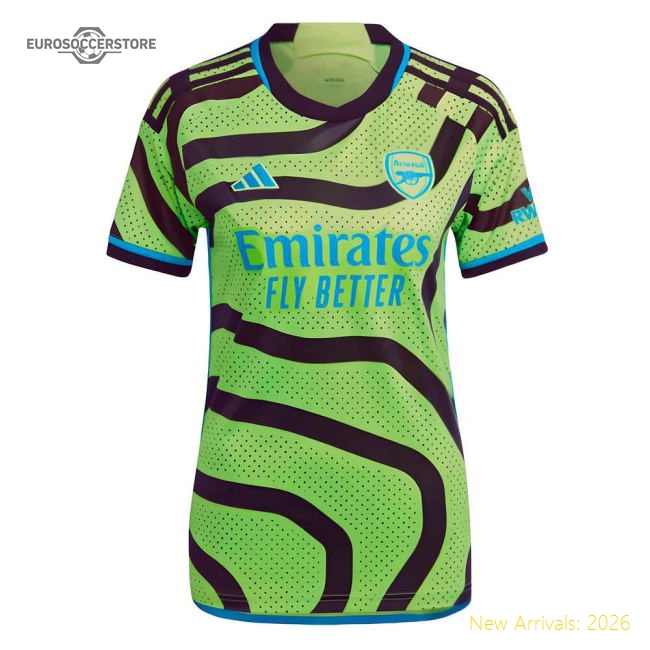 2023-2024 Arsenal Away Shirt (Ladies)-The Soccer Shirt Hub
