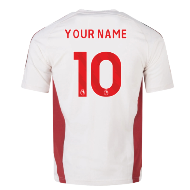 2025-2026 Liverpool Urban Purist Tee (White) (Your Name)-The Soccer Shirt Hub