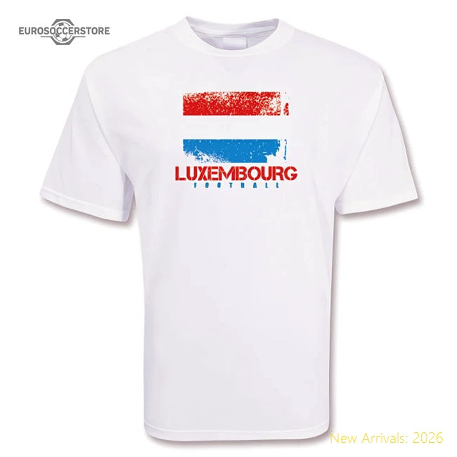 Luxembourg Football T-shirt-The Soccer Shirt Hub