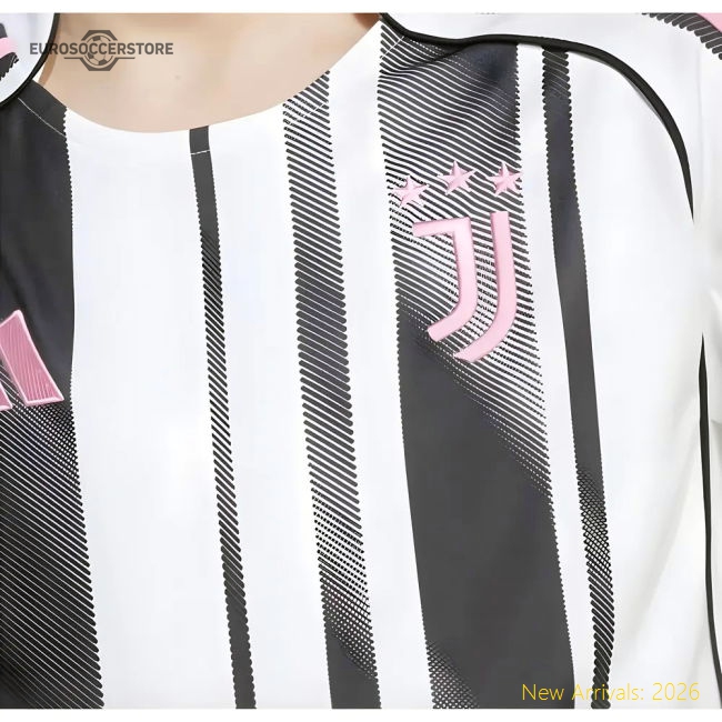 2025-2026 Juventus Home Shirt (Kids)-The Soccer Shirt Hub