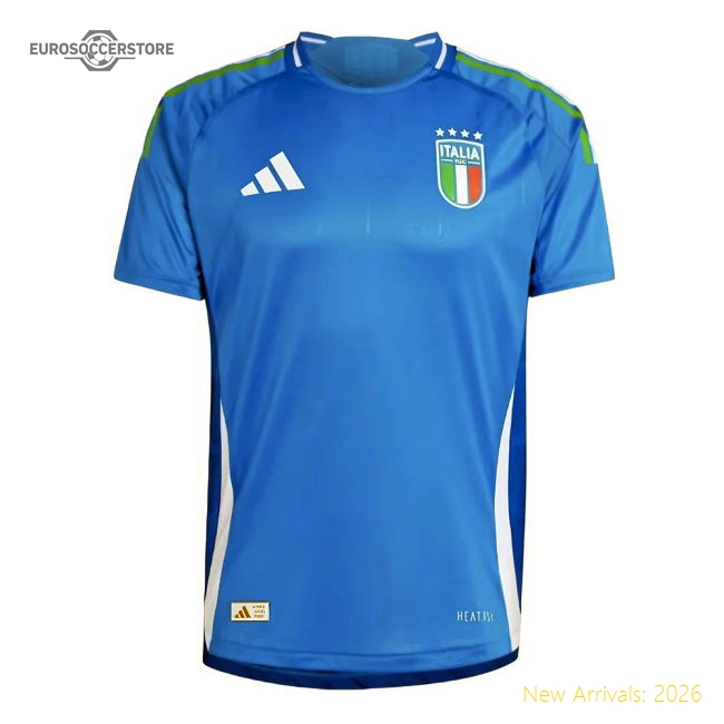 2024-2025 Italy Authentic Home Shirt (Your Name)-The Soccer Shirt Hub