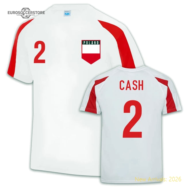 Poland Sports Jersey Training (Matty Cash 2)-The Soccer Shirt Hub