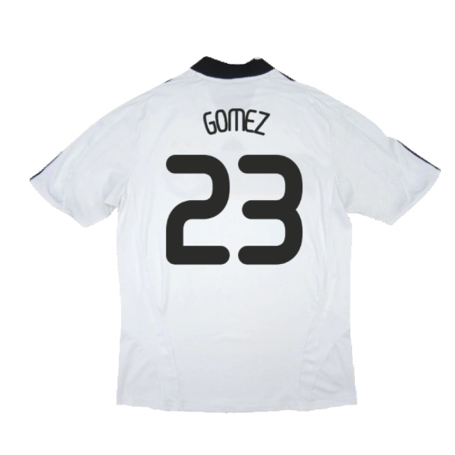 Germany 2008-09 Home Shirt ((Good) XL) (GOMEZ 23)-The Soccer Shirt Hub