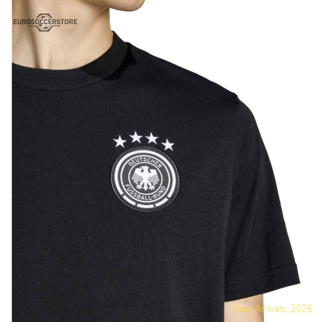 2026-2027 Germany DNA Tee (Black)-The Soccer Shirt Hub