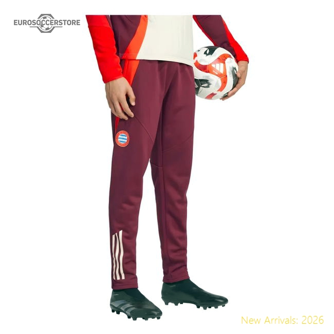 2024-2025 Bayern Munich EU Wind Pants (Shadow Red)-The Soccer Shirt Hub