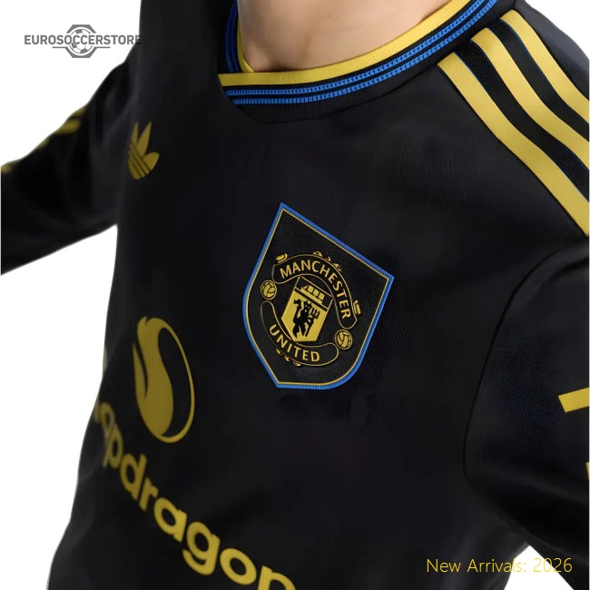 2025-2026 Man Utd Authentic Long Sleeve Third Shirt-The Soccer Shirt Hub