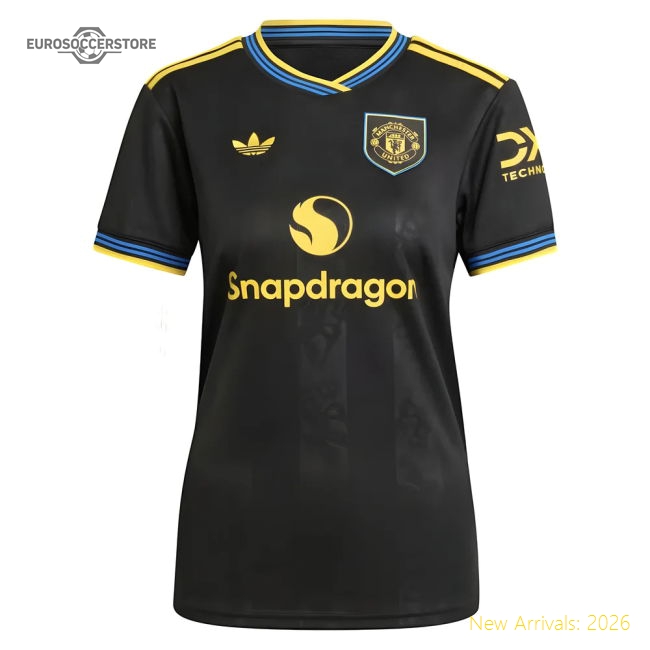 2025-2026 Man Utd Third Shirt (Womens)-The Soccer Shirt Hub
