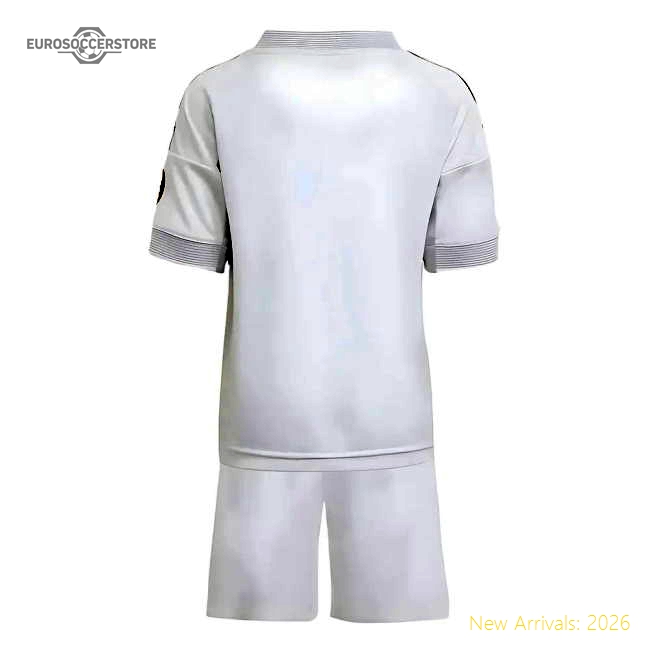 2025-2026 Real Madrid Home Mini Kit-The Soccer Shirt Hub