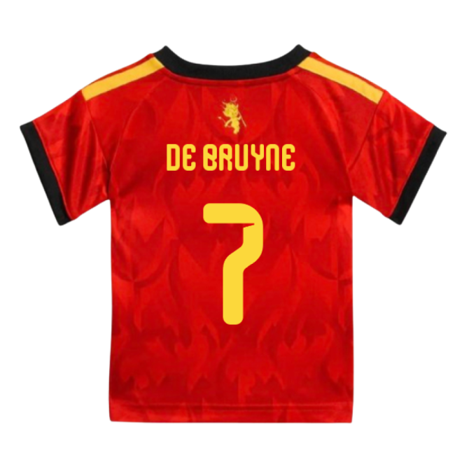 2026-2027 Belgium Home Baby Kit (De Bruyne 7)-The Soccer Shirt Hub