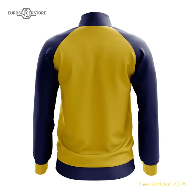 Niue Concept Football Track Jacket (Yellow)-The Soccer Shirt Hub