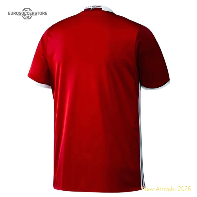 2016-2017 Denmark Home Shirt-The Soccer Shirt Hub