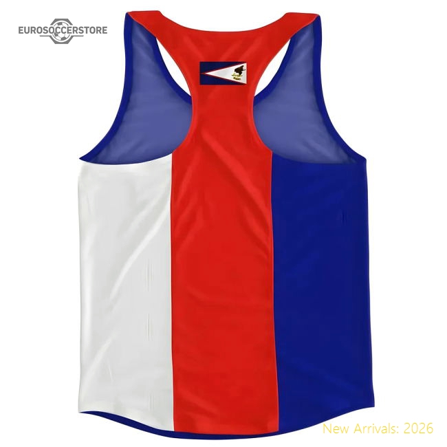 American Samoa Flag Running Vest-The Soccer Shirt Hub