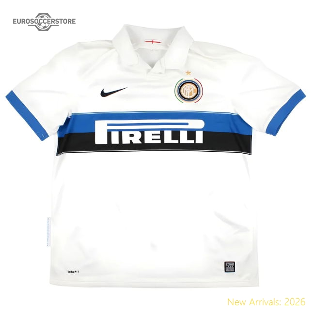 Inter Milan 2009-10 Away Shirt (L) Milito #22 (Very Good)-The Soccer Shirt Hub