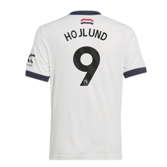 2024-2025 Man Utd Third Shirt (Kids) (Hojlund 9)-The Soccer Shirt Hub