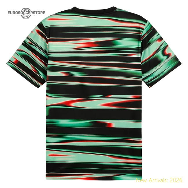 2025-2026 Portugal Prematch SS Jersey (Black)-The Soccer Shirt Hub