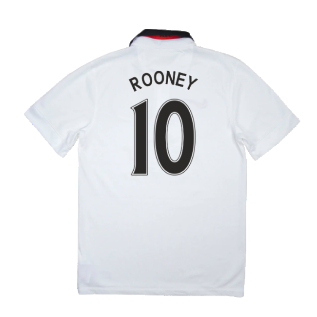 Manchester United 2014-15 Away Shirt (Very Good) (Rooney 10)-The Soccer Shirt Hub