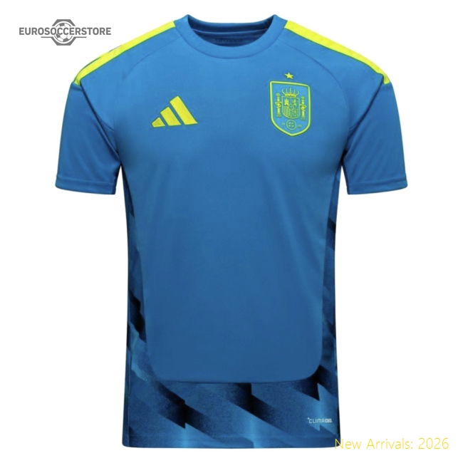 2026-2027 Spain Home Goalkeeper Shirt (Aqua)-The Soccer Shirt Hub