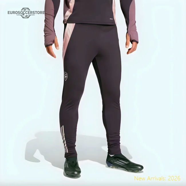 2025 Arsenal Training Pants (Aurora Black)-The Soccer Shirt Hub