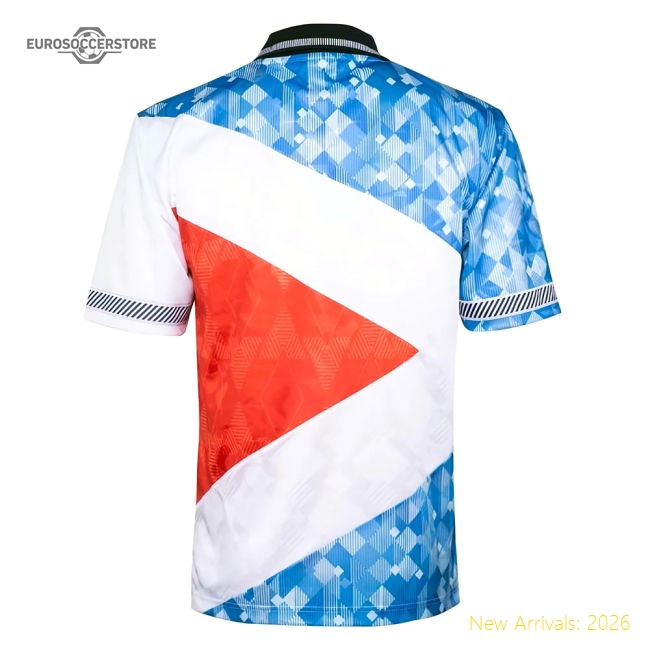 England 1990 Mash Up Retro Football Shirt-The Soccer Shirt Hub