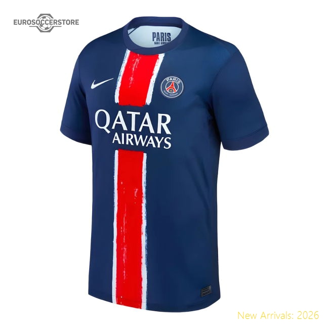 2024-2025 PSG Paris Saint Germain Home Shirt-The Soccer Shirt Hub