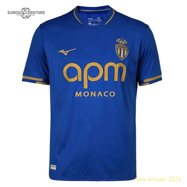 2025-2026 AS Monaco Away Shirt (Juninho 8)-The Soccer Shirt Hub