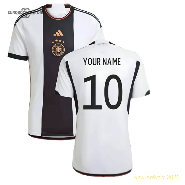 2022-2023 Germany Home Shirt (Kids) (Your Name)-The Soccer Shirt Hub