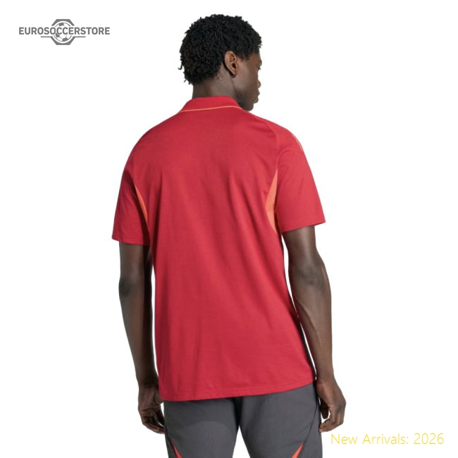 2025-2026 Liverpool Polo Shirt (Strawberry Red)-The Soccer Shirt Hub