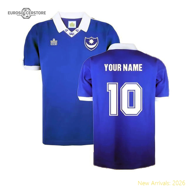 Portsmouth 1978 Admiral Retro Home Shirt (Your Name)-The Soccer Shirt Hub