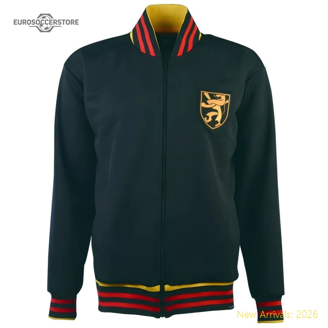 Belgium Away Retro Anthem Track Top-The Soccer Shirt Hub