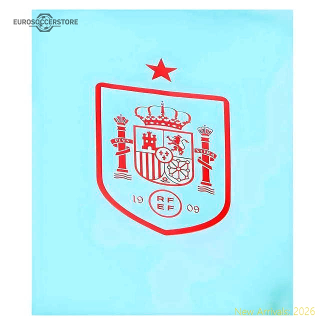 2024-2025 Spain Training Top (Mint)-The Soccer Shirt Hub