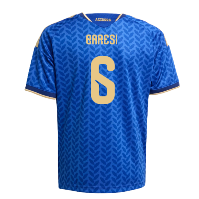2026-2027 Italy Home Shirt (Kids) (Baresi 6)-The Soccer Shirt Hub