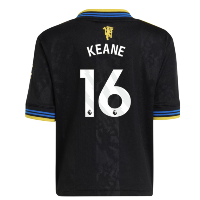2025-2026 Manchester United Third Mini Kit (Keane 16)-The Soccer Shirt Hub