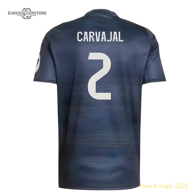 2025-2026 Real Madrid Away Shirt (Carvajal 2)-The Soccer Shirt Hub