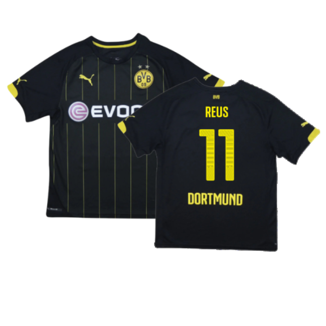Borussia Dortmund 2014-16 Away Shirt ((Excellent) S) (Reus 11)-The Soccer Shirt Hub