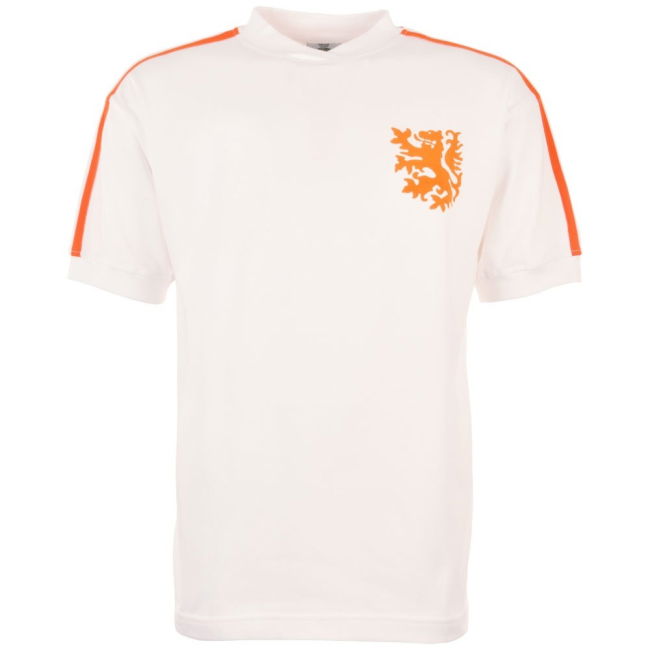 Holland 1970s No 14 Away Retro Football Shirt-The Soccer Shirt Hub