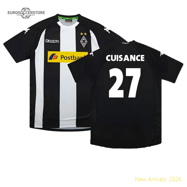 Borussia Monchengladbach 2017-18 Third Shirt ((Excellent) L) (Cuisance 27)-The Soccer Shirt Hub