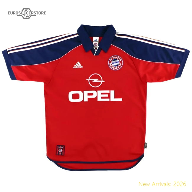 Bayern Munich 1999-01 Home Shirt ((Excellent) S)-The Soccer Shirt Hub