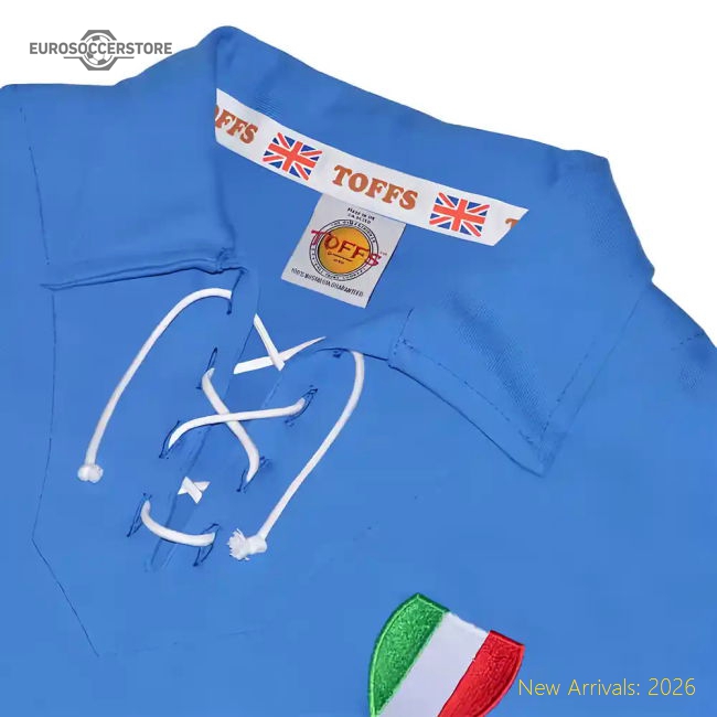 Italy 1940-1950s Retro Football Shirt-The Soccer Shirt Hub