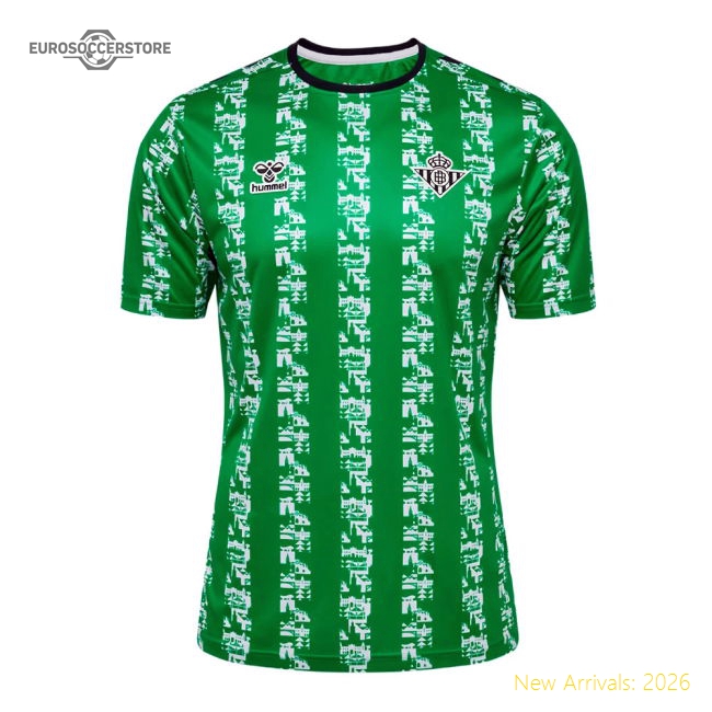 2024-2025 Real Betis Pre Game Jersey (Green) (Isco 22)-The Soccer Shirt Hub