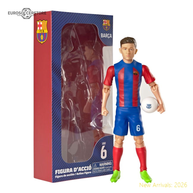 FC Barcelona Gavi 20cm Action Figure-The Soccer Shirt Hub