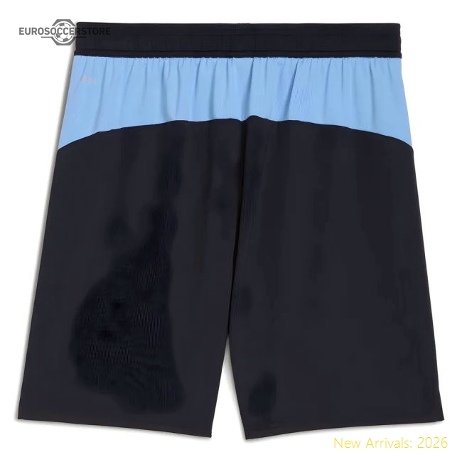 2025-2026 Man City Home Shorts Clash (Navy)-The Soccer Shirt Hub