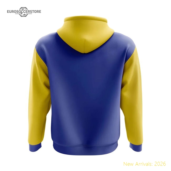 Swaziland Concept Country Football Hoody (Blue)-The Soccer Shirt Hub