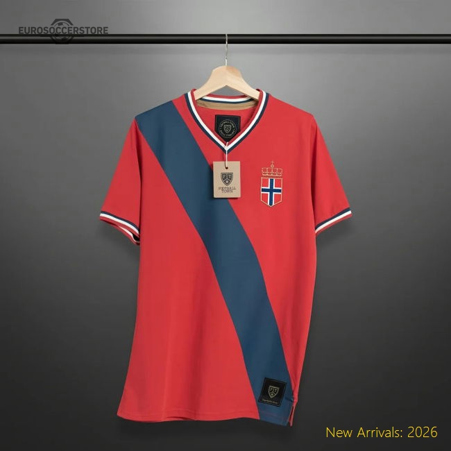 Vintage Norway Krone Soccer Jersey-The Soccer Shirt Hub