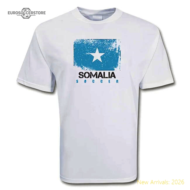 Somalia Soccer T-shirt-The Soccer Shirt Hub