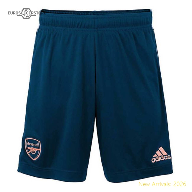 2020-2021 Arsenal 3rd Shorts (Legend Marine) - Kids-The Soccer Shirt Hub