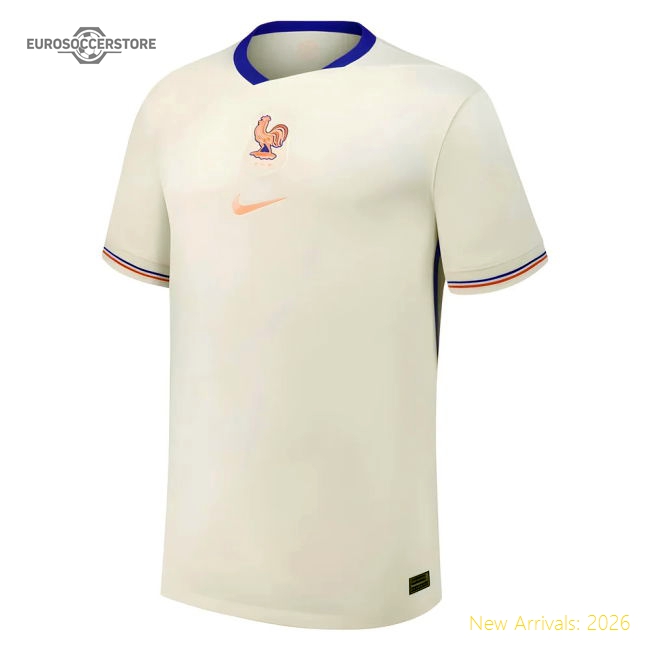 2025-2026 France Womens Team Away Shirt (Unisex)-The Soccer Shirt Hub