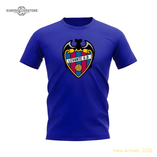 Levante Badge T-Shirt (Royal Blue)-The Soccer Shirt Hub