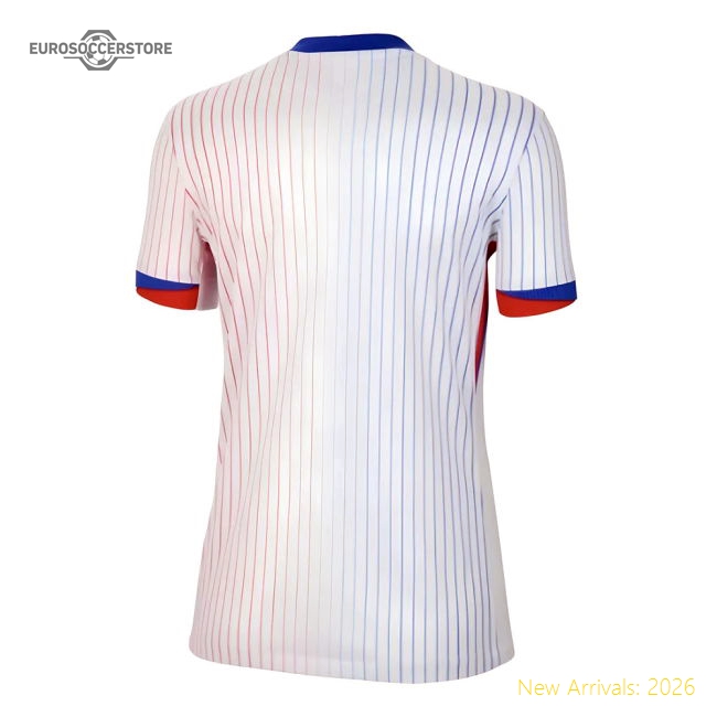 2024-2025 France Away Shirt (Womens)-The Soccer Shirt Hub