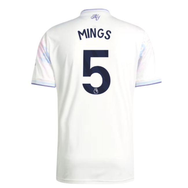 2025-2026 Aston Villa Third Shirt (Mings 5)-The Soccer Shirt Hub
